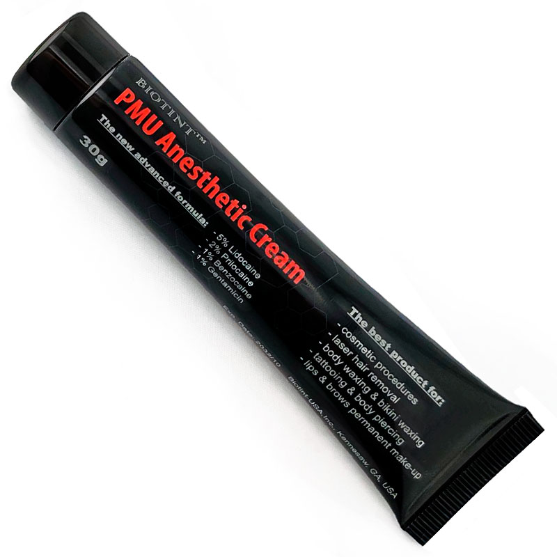PMU Anesthetic Cream 30g white BIOTINT professional tattoo supplies UK