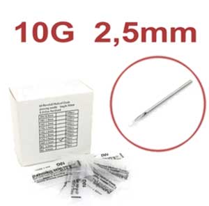 10g (2.5мм) piercing needle