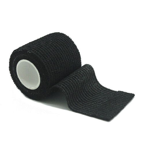 Tattoo Grip Wrap Tape, Black, 5cm&nbsp;х&nbsp;4,5m