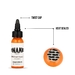 Dynamic Bright Orange 1oz - 30 ml Tattoo ink BRO1OZ