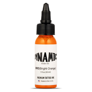 Dynamic Bright Orange 1oz - 30 ml Tattoo ink BRO1OZ