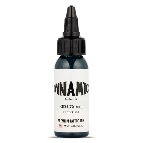 Dynamic Green 1oz - 30 ml Tattoo ink GD11OZ