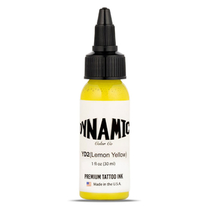Dynamic Lemon Yellow 1oz - 30 ml Tattoo ink YD21OZ