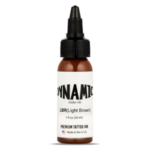 Dynamic Light Brown 1oz - 30 ml Tattoo ink LBR1OZ