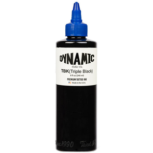 Dynamic Triple Black 8oz - 240 ml Tattoo ink	TBK8OZ