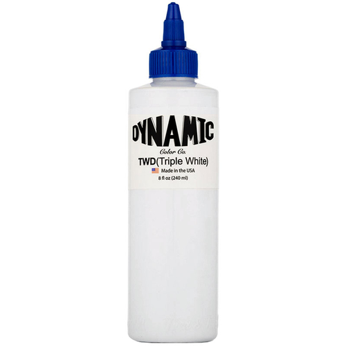Dynamic Triple White 8oz - 240 ml Tattoo ink TWD8OZ