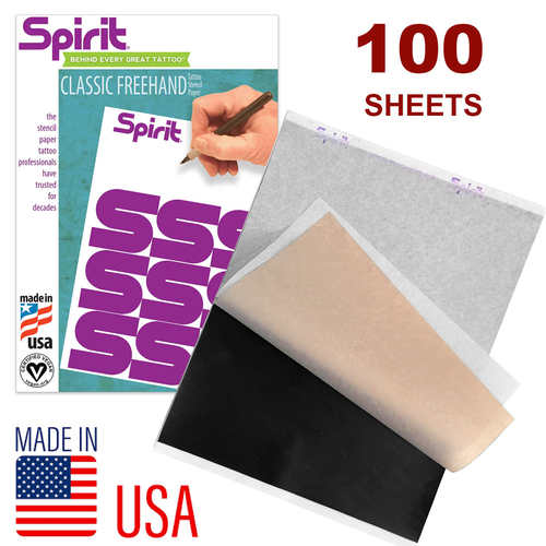 FREEHAND Tattoo Stencil SPIRIT reproFX Transfer Copy Tracing Paper CLASSIC Copier