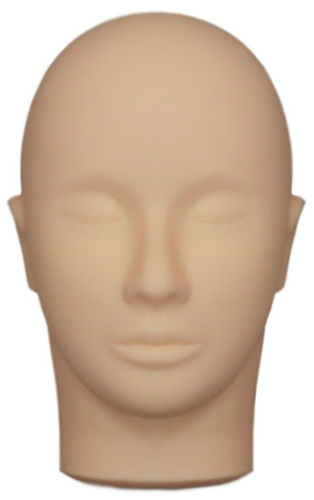 Practice Microblading Mannequin Head, Silicone