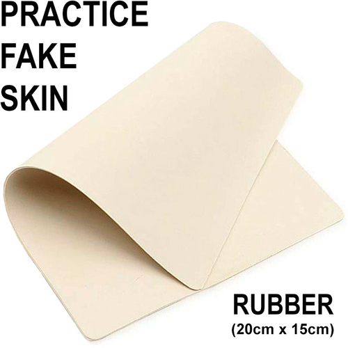 Practice Microblading Skin, Rubber, 20cm x 15cm