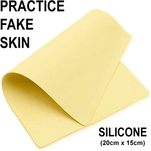 Practice Microblading Skin, Silicone, 20cm x 15cm
