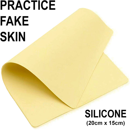 Practice Microblading Skin, Silicone, 20cm x 15cm
