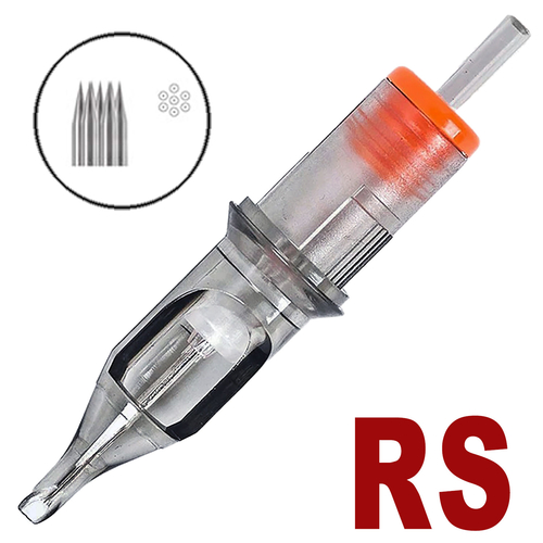 RS Tattoo Cartridges Needles EZ Revolution Round Shader Pins