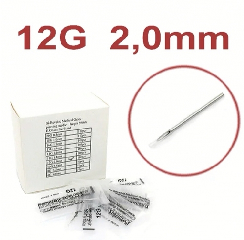 12g (2.0мм) piercing needle