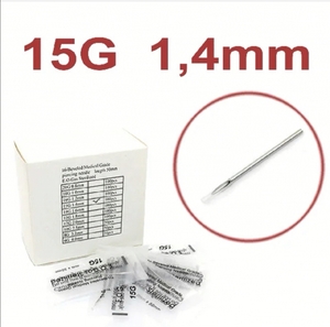 15g (1.4мм) piercing needle