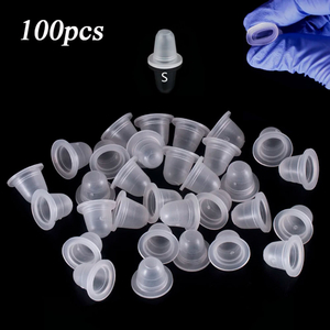 Small SILICONE Tattoo Ink Cups, 8mm