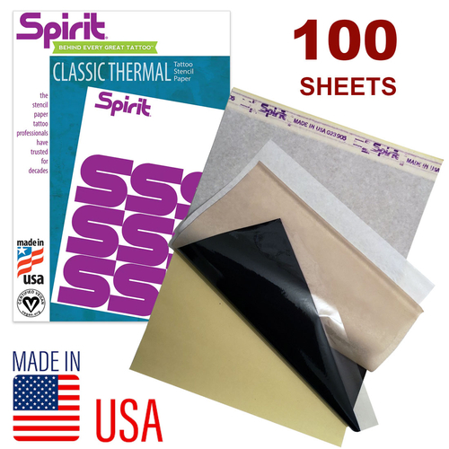 THERMAL Tattoo Stencil SPIRIT reproFX Transfer Copy Tracing Paper CLASSIC Copier