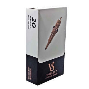 1RL 0.35 mm TEXTURED V-Select Tattoo Cartridges – Enhanced Precision & Saturation Needles